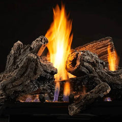 Monessen 22" 8 piece Mojo Burncrete Refractory Log Set for MOJO22 Burner - Pristine Home & Wellness