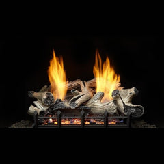 Monessen 18" 6 piece Beachcomber Burncrete refractory log set for Natural Blaze VF 18" burner - Pristine Home & Wellness