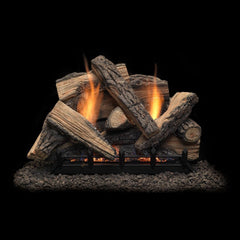 Monessen 18" Stony Creek 11-piece Gas Log Set for 18" Natural Blaze Burner - Pristine Home & Wellness