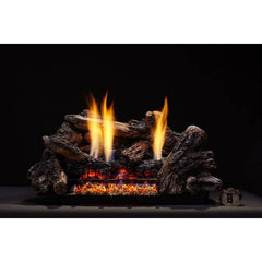 Monessen 24" Burncrete Hybrid 8 pc Charisma Log Set for use with Glow Getter 24" burner - Pristine Home & Wellness