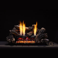Monessen 18" Charisma 8-Piece Burncrete Hybrid Log Set - Pristine Home & Wellness