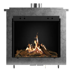 Faber MatriX Firebox, Natural Gas, Front-facing, One-sided, 33" X 26"