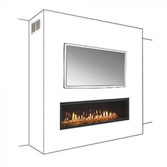 Majestic - Passive Heat kit for side discharge - PH-SIDETRIM - Pristine Home & Wellness