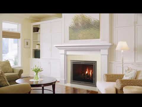 Majestic Meridian 42"Top/Rear Direct Vent Unit with Intellifire Touch ignition- Natural Gas