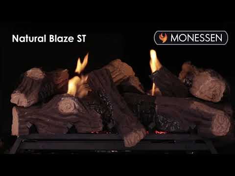 Monessen 27" Millivolt Natural Blaze See-Through Burner, Natural Gas 39,000 BTU
