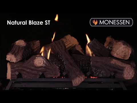 Monessen 27" Log Set for use with 27" Natural Blaze See Through Burner
