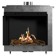 Faber MatriX Firebox, Natural Gas, Left-facing, Two-sided 33" X 26"