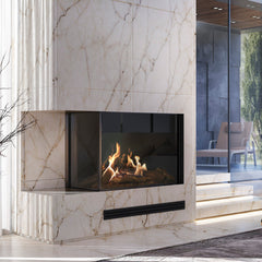 Faber MatriX Firebox, Natural Gas, Left-facing, Two-sided 33" X 26"