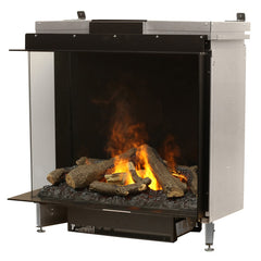 Faber e-MatriX Electric Firebox, Left-facing, Two-sided, 32"X26"