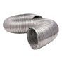 Majestic 4" 100mm Uninsulated Flex Duct for Outside Air - Two 42" 1065mm Sections - Pristine Home & Wellness