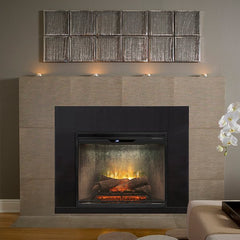 Dimplex Revillusion® 30" Built-In Electric Firebox/Fireplace Insert, Weathered Concrete Gray