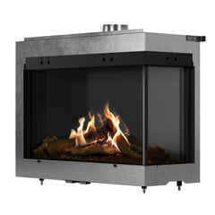 Faber MatriX Firebox, Natural Gas, Right-facing, Two-sided, 41"x 26"