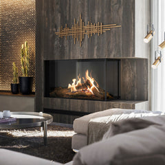 Faber MatriX Firebox, Natural Gas, Right-facing, Two-sided, 41"x 26"