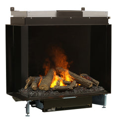 Faber e-MatriX Electric Firebox, Left-facing, Two-sided, 32"X26"