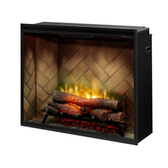 Dimplex Revillusion® 36" Portrait Built-In Firebox, Herringbone