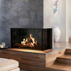 Faber MatriX Firebox, Natural Gas, Right-facing, Two-sided, 41"x 26"