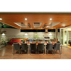 Dimplex DLW Series 36" Outdoor/Indoor Radiant Heater - 120V, 1500W - Black