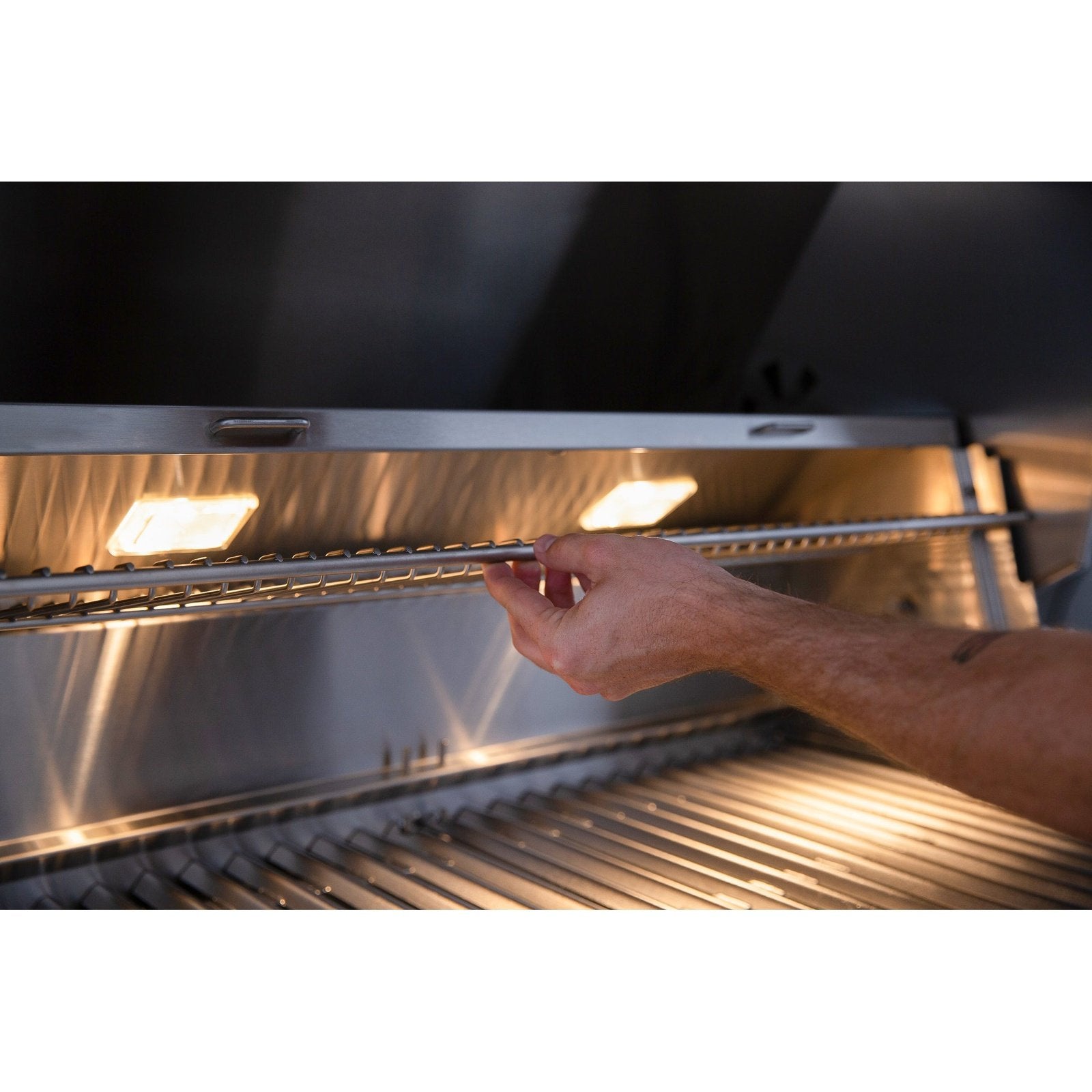 American Made Grills Encore 36" Grill - Natural Gas - Hybrid - Includes: Drop-In Sear Burner, Rotisserie, Griddle Plate, Starter Kit, Care Kit