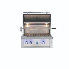 American Made Grills Estate 30" Grill - Natural Gas - Includes: Red Brass Burners, Rotisserie, Added IRB Burner, Griddle Plate, Smoke Tray, Care Kit
