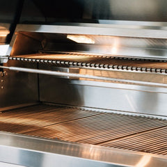 American Made Grills Estate 30" Grill - Natural Gas - Includes: Red Brass Burners, Rotisserie, Added IRB Burner, Griddle Plate, Smoke Tray, Care Kit