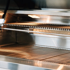 American Made Grills Estate 30" Grill - Liquid Propane - Includes: Red Brass Burners, Rotisserie, Added IRB Burner, Griddle Plate, Smoke Tray, Care Kit