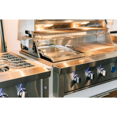 American Made Grills Estate 30" Grill - Liquid Propane - Includes: Red Brass Burners, Rotisserie, Added IRB Burner, Griddle Plate, Smoke Tray, Care Kit