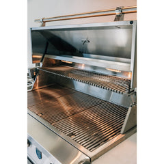 American Made Grills Estate 36" Grill - Natural Gas - Includes: Red Brass Burners, Rotisserie, Added IRB Burner, Griddle Plate, Smoke Tray, Care Kit