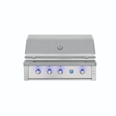 American Made Grills Estate 42" Grill - Liquid Propane - Includes: Red Brass Burners, Rotisserie, Added IRB Burner, Griddle Plate, Smoke Tray, Care Kit