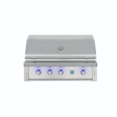 American Made Grills Estate 42" Grill - Natural Gas - Includes: Red Brass Burners, Rotisserie, Added IRB Burner, Griddle Plate, Smoke Tray, Care Kit