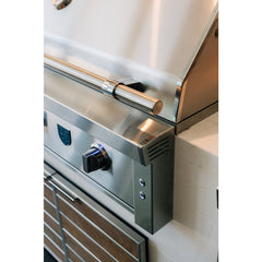 American Made Grills Estate 42" Grill - Natural Gas - Includes: Red Brass Burners, Rotisserie, Added IRB Burner, Griddle Plate, Smoke Tray, Care Kit