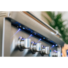 American Made Grills Estate 42" Grill - Liquid Propane - Includes: Red Brass Burners, Rotisserie, Added IRB Burner, Griddle Plate, Smoke Tray, Care Kit