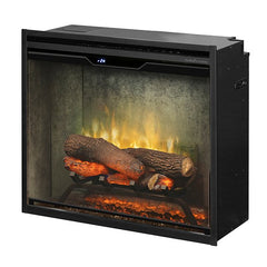 Dimplex Revillusion® 24" Built-In Electric Firebox/Fireplace Insert, Weathered Concrete Gray