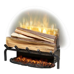 Dimplex Revillusion® 20" Plug-In Fresh Cut Log Set w/ Ash Mat