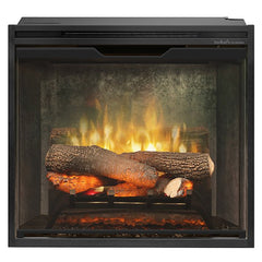 Dimplex Revillusion® 24" Built-In Electric Firebox/Fireplace Insert, Weathered Concrete Gray