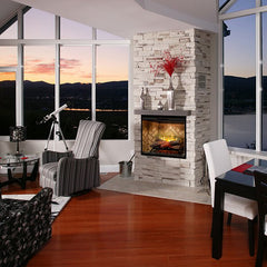 Dimplex Revillusion® 30" Built-In Electric Firebox/Fireplace Insert, Herringbone