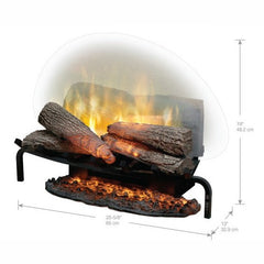 Dimplex Revillusion® 25" Plug-In Log Set w/ Ash Mat