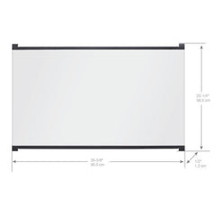 Dimplex 39" Tamper proof Glass Door - For BF39DXP and BF39STP Fireboxes