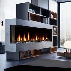 Dimplex IgniteXL® Bold 74" Built-in Linear Electric Fireplace