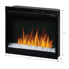 Dimplex 28" Multi-Fire XHD™ Firebox with Acrylic Ember Media Bed