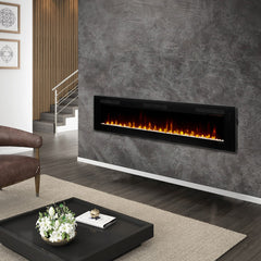 Dimplex Sierra 72" Wall/Built-In Linear Electric Fireplace