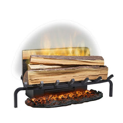 Dimplex Revillusion® 25" Plug-In Fresh Cut Log Set w/ Ash Mat