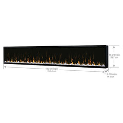 Dimplex IgniteXL® 100" Built-in Linear Electric Fireplace