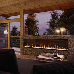 Dimplex IgniteXL® 74" Built-in Linear Electric Fireplace