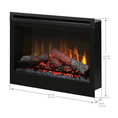 Dimplex 33" Plug-in Electric Box with Logs